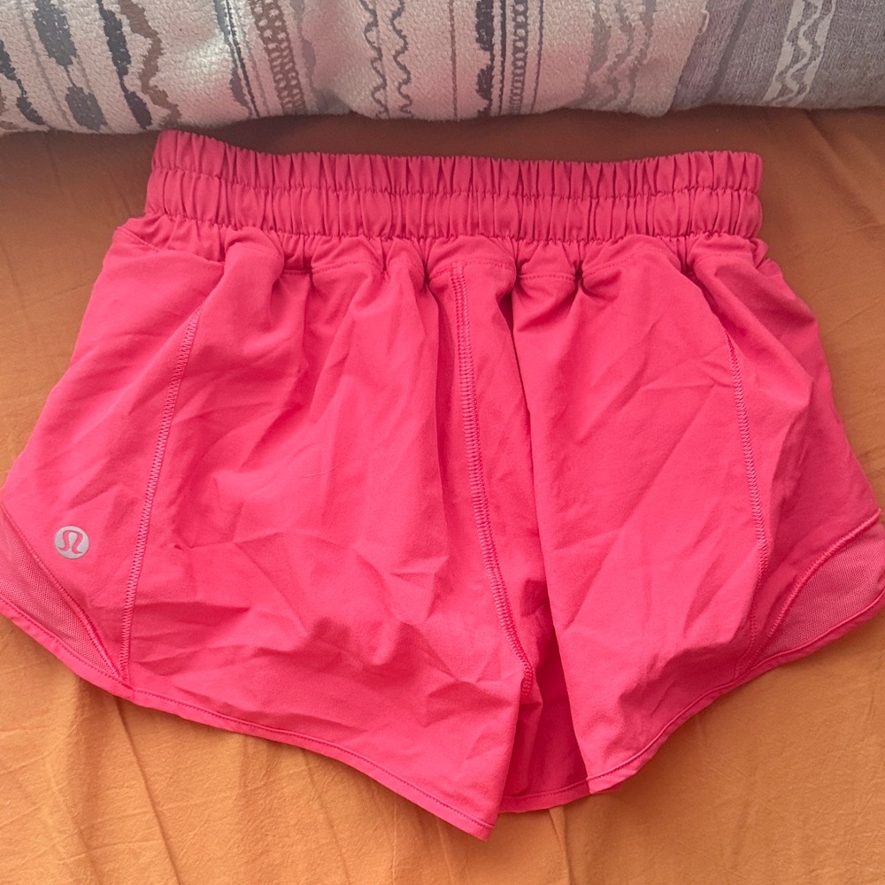 lululemon athletica Women's Vibrant Pink Athletic Shorts